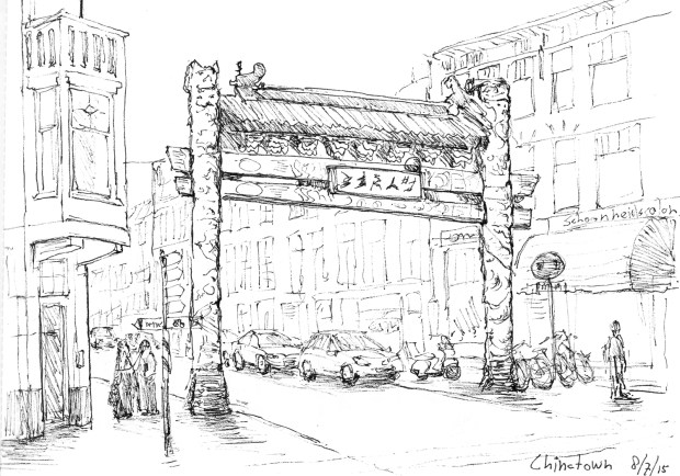 Toegangspoort Chinatown